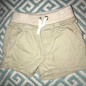 Baby boy khaki shorts